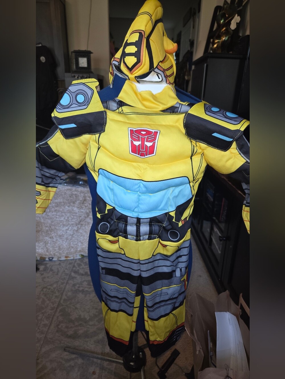 Transformers Bumblebee yellow puffer jacket #transformers #pufferjacket #kids
